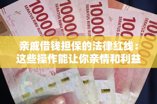 武汉亲戚借钱担保的法律红线：这些操作能让你亲情和利益两不误