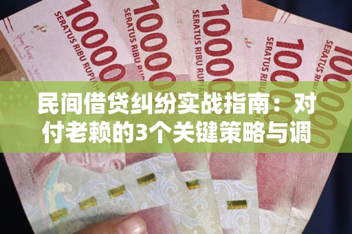 武汉民间借贷纠纷实战指南：对付老赖的3个关键策略与调解盲区解析