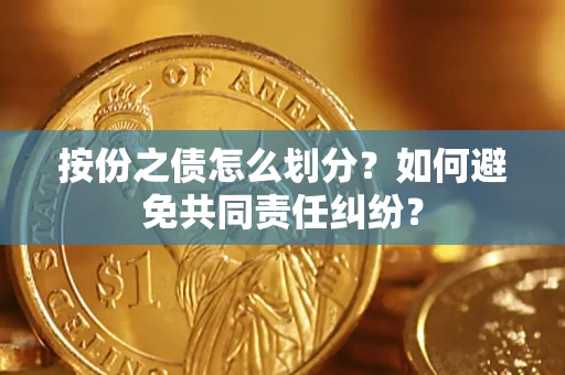 武汉按份之债怎么划分？如何避免共同责任纠纷？