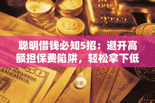 武汉聪明借钱必知5招：避开高额担保费陷阱，轻松拿下低息贷款