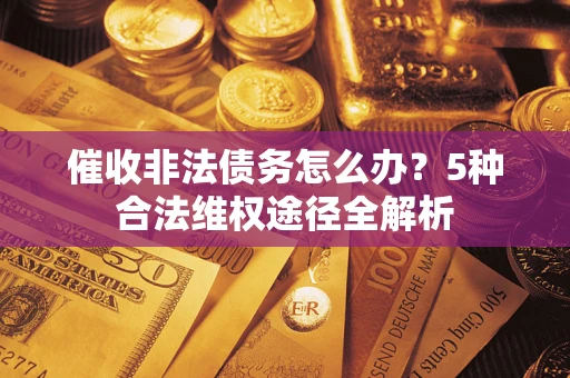 武汉催收非法债务怎么办？5种合法维权途径全解析