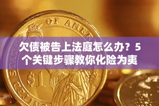 武汉欠债被告上法庭怎么办？5个关键步骤教你化险为夷