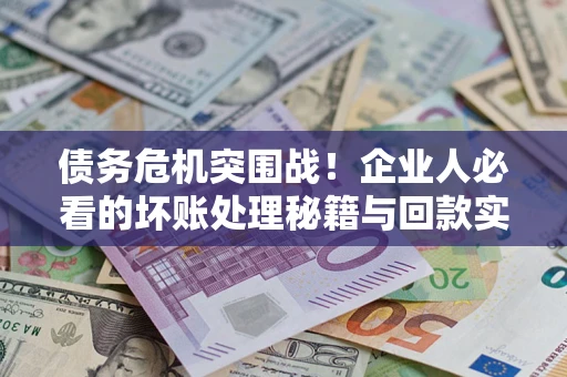 武汉债务危机突围战！企业人必看的坏账处理秘籍与回款实战指南
