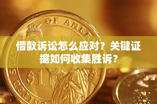 武汉借款诉讼怎么应对？关键证据如何收集胜诉？